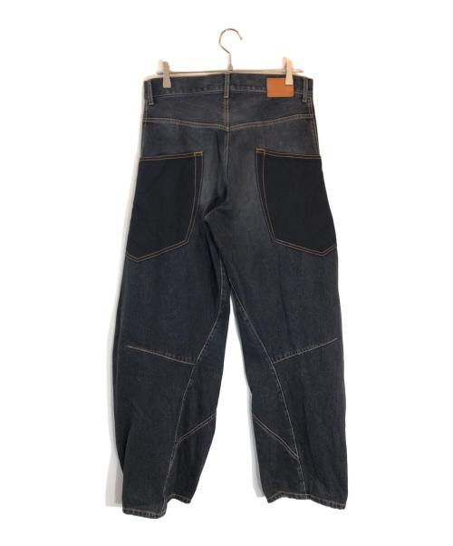 KHOKI（コッキ）KHOKI (コッキ) STUDIOUS別注 3D cut pants インディゴ サイズ:2の古着・服飾アイテム