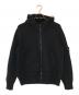 STONE ISLAND（ストーンアイランド）の古着「ウールニットジップパーカー」｜ブラック