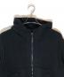 STONE ISLAND (ストーンアイランド) ウールニットジップパーカー ブラック サイズ:XL：25000円