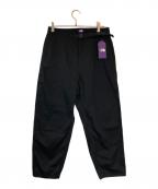 THE NORTHFACE PURPLELABELザ・ノースフェイス パープルレーベル）の古着「Chino Wide Tapered Field Pants Dark Navy」｜ブラック