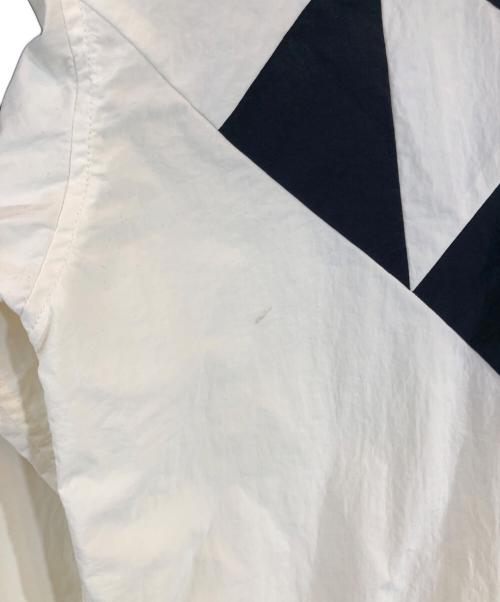 yoshio kubo（ヨシオクボ）yoshio kubo (ヨシオクボ) PATCHWORK L/S SHIRT アイボリー サイズ:2の古着・服飾アイテム