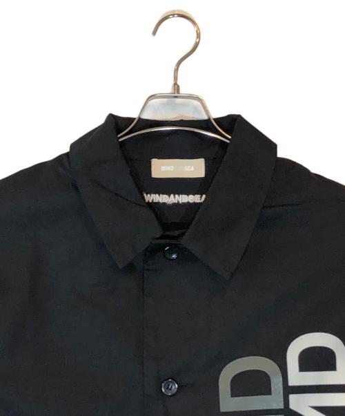 WIND AND SEA（ウィンダンシー）WIND AND SEA (ウィンダンシー) ロングコート ブラック サイズ:Lの古着・服飾アイテム