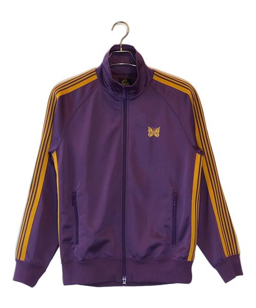 Needles（ニードルズ）Needles (ニードルズ) Track Jacket - Poly Smooth パープル×イエロー サイズ:Sの古着・服飾アイテム