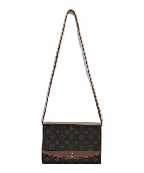 LOUIS VUITTON（ルイ ヴィトン）LOUIS VUITTON (ルイ ヴィトン) ボルドー ショルダーバッグ ブラウンの古着・服飾アイテム
