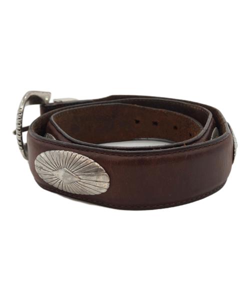 L.L.Bean（エルエルビーン）L.L.Bean (エルエルビーン) ウエスタンレザーベルト ブラウン サイズ:下記参照の古着・服飾アイテム