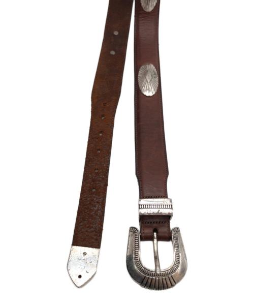 L.L.Bean（エルエルビーン）L.L.Bean (エルエルビーン) ウエスタンレザーベルト ブラウン サイズ:下記参照の古着・服飾アイテム