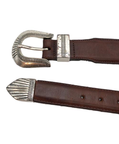 L.L.Bean（エルエルビーン）L.L.Bean (エルエルビーン) ウエスタンレザーベルト ブラウン サイズ:下記参照の古着・服飾アイテム