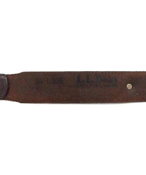 L.L.Bean（エルエルビーン）L.L.Bean (エルエルビーン) ウエスタンレザーベルト ブラウン サイズ:下記参照の古着・服飾アイテム