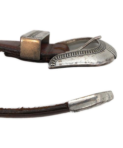 L.L.Bean（エルエルビーン）L.L.Bean (エルエルビーン) ウエスタンレザーベルト ブラウン サイズ:下記参照の古着・服飾アイテム