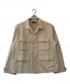 PORTANCEポータンス）の古着「HEMP MIX BDU JKT」｜ベージュ