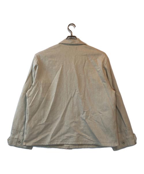 PORTANCE（ポータンス）PORTANCE (ポータンス) HEMP MIX BDU JKT ベージュ サイズ:Lの古着・服飾アイテム