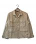 PORTANCE（ポータンス）の古着「HEMP MIX BDU JKT」｜ベージュ