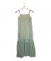 MAISON SPECIAL（メゾンスペシャル）の古着「Multi Check Cami Dress」｜グリーン