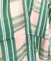 中古・古着 MAISON SPECIAL (メゾンスペシャル) Multi Check Cami Dress グリーン サイズ:38：14000円