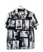 WACKO MARIA×stie-lo×larry clarkワコマリア×スティーロ×ラリークラーク）の古着「TULSA S/S HAWAIIAN SHIRT (TYPE-2)」｜ホワイト