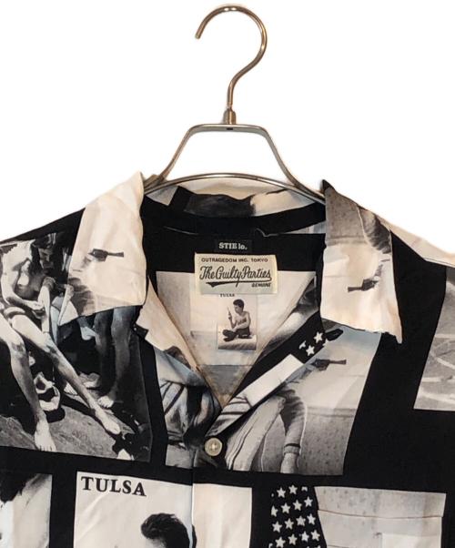 WACKO MARIA（ワコマリア）WACKO MARIA (ワコマリア) stie-lo (スティーロ) larry clark (ラリークラーク) TULSA S/S HAWAIIAN SHIRT (TYPE-2) ホワイト サイズ:XLの古着・服飾アイテム