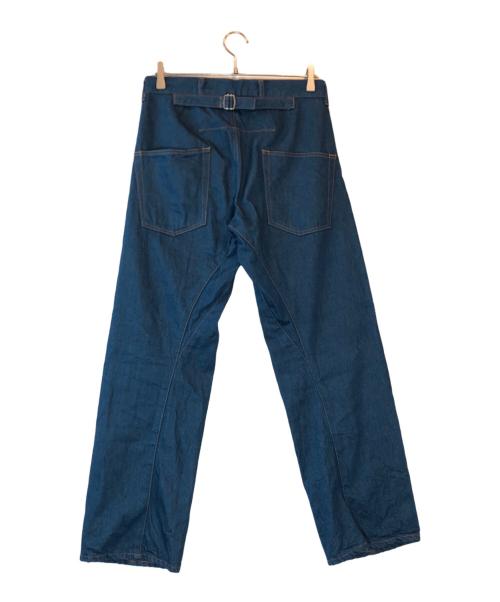 uniform experiment（ユニフォームエクスペリメント）uniform experiment (ユニフォームエクスペリメント) RECONSTRUCTION JEANS ブルー サイズ:1の古着・服飾アイテム