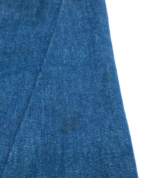 uniform experiment（ユニフォームエクスペリメント）uniform experiment (ユニフォームエクスペリメント) RECONSTRUCTION JEANS ブルー サイズ:1の古着・服飾アイテム