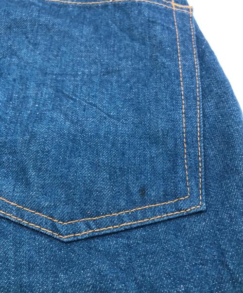 uniform experiment（ユニフォームエクスペリメント）uniform experiment (ユニフォームエクスペリメント) RECONSTRUCTION JEANS ブルー サイズ:1の古着・服飾アイテム