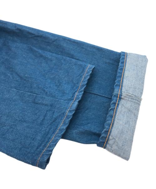 uniform experiment（ユニフォームエクスペリメント）uniform experiment (ユニフォームエクスペリメント) RECONSTRUCTION JEANS ブルー サイズ:1の古着・服飾アイテム