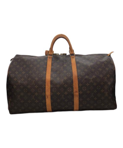 LOUIS VUITTON（ルイ ヴィトン）LOUIS VUITTON (ルイ ヴィトン) トラベルバッグ ブラウンの古着・服飾アイテム