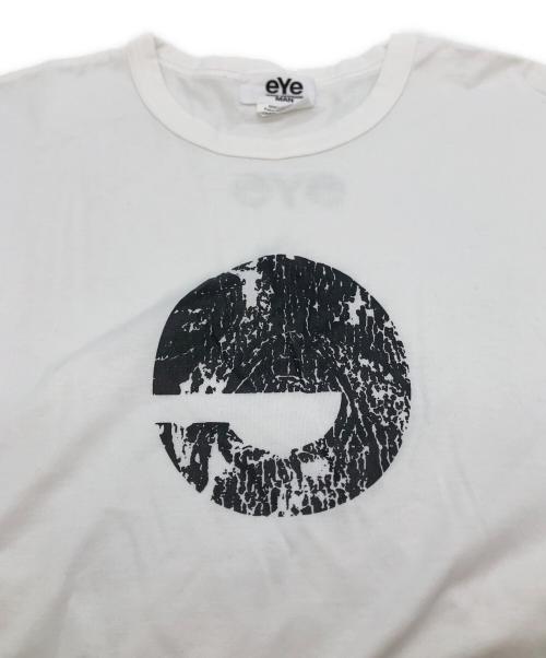 eYe COMME des GARCONS JUNYAWATANABE MAN（アイ コム デ ギャルソン ジュンヤ ワタナベ マン）eYe COMME des GARCONS JUNYAWATANABE MAN (アイ コム デ ギャルソン ジュンヤ ワタナベ マン) WO-T909-100 S/S TEE ホワイト サイズ:Lの古着・服飾アイテム