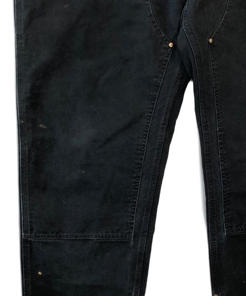 CarHartt（カーハート）CarHartt (カーハート) ダブルニーペインターパンツ ブラック サイズ:44×32の古着・服飾アイテム