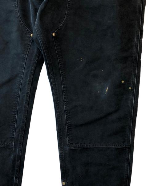 CarHartt（カーハート）CarHartt (カーハート) ダブルニーペインターパンツ ブラック サイズ:44×32の古着・服飾アイテム