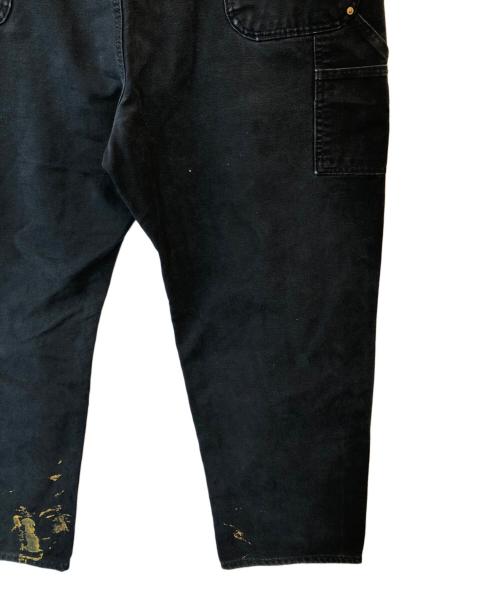 CarHartt（カーハート）CarHartt (カーハート) ダブルニーペインターパンツ ブラック サイズ:44×32の古着・服飾アイテム