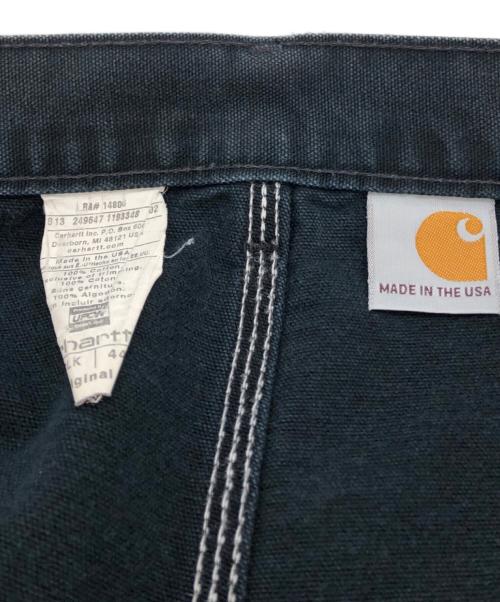 CarHartt（カーハート）CarHartt (カーハート) ダブルニーペインターパンツ ブラック サイズ:44×32の古着・服飾アイテム