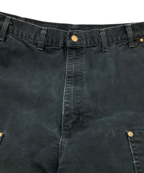 CarHartt（カーハート）CarHartt (カーハート) ダブルニーペインターパンツ ブラック サイズ:44×32の古着・服飾アイテム