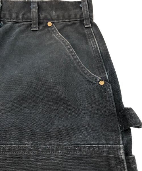 CarHartt（カーハート）CarHartt (カーハート) ダブルニーペインターパンツ ブラック サイズ:44×32の古着・服飾アイテム