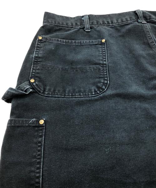 CarHartt（カーハート）CarHartt (カーハート) ダブルニーペインターパンツ ブラック サイズ:44×32の古着・服飾アイテム
