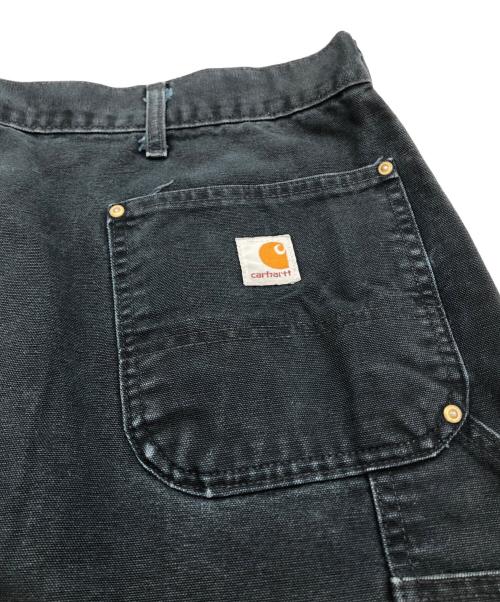 CarHartt（カーハート）CarHartt (カーハート) ダブルニーペインターパンツ ブラック サイズ:44×32の古着・服飾アイテム