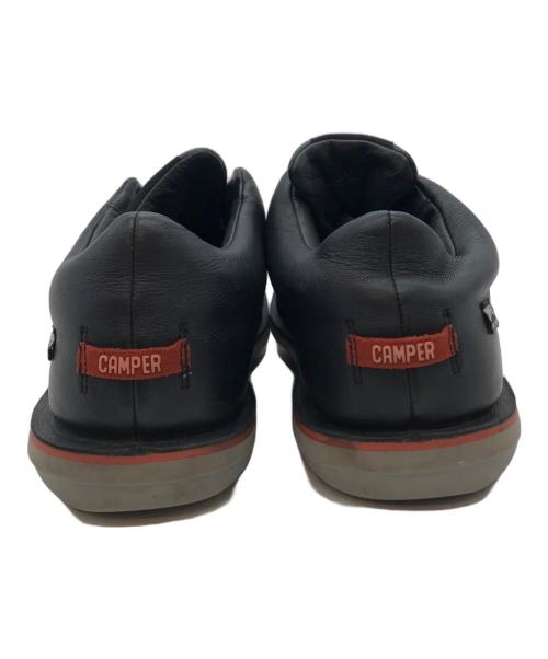 CAMPER（カンペール）CAMPER (カンペール) Beetle レザースニーカー ブラック サイズ:42の古着・服飾アイテム