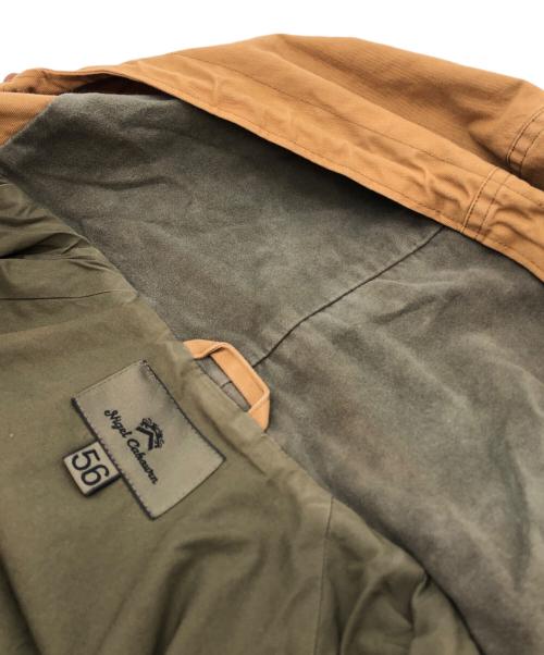 NIGEL CABOURN（ナイジェルケーボン）NIGEL CABOURN (ナイジェルケーボン) multi pocket thru ブラウン サイズ:56の古着・服飾アイテム