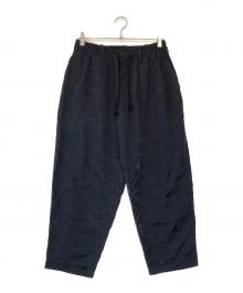 Yohji Yamamoto pour homme（ヨウジヤマモト プールオム）の古着「カモフラナイロンイージーパンツ」｜ネイビー