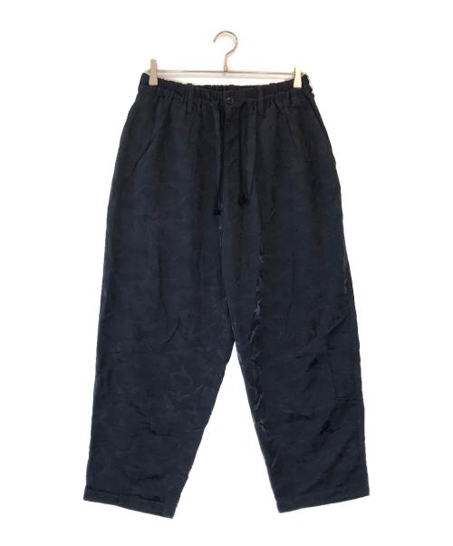 Yohji Yamamoto pour homme（ヨウジヤマモト プールオム）Yohji Yamamoto pour homme (ヨウジヤマモト プールオム) カモフラナイロンイージーパンツ ネイビー サイズ:2の古着・服飾アイテム