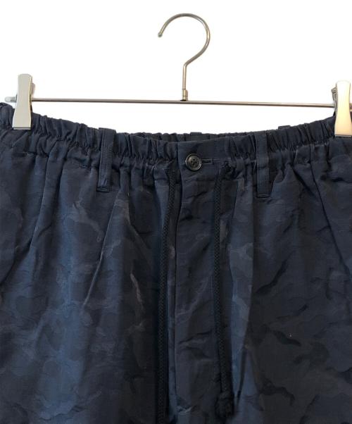 Yohji Yamamoto pour homme（ヨウジヤマモト プールオム）Yohji Yamamoto pour homme (ヨウジヤマモト プールオム) カモフラナイロンイージーパンツ ネイビー サイズ:2の古着・服飾アイテム
