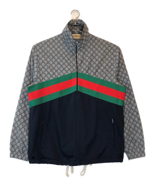 GUCCI（グッチ）GUCCI (グッチ) ジャケット ネイビー サイズ:Lの古着・服飾アイテム