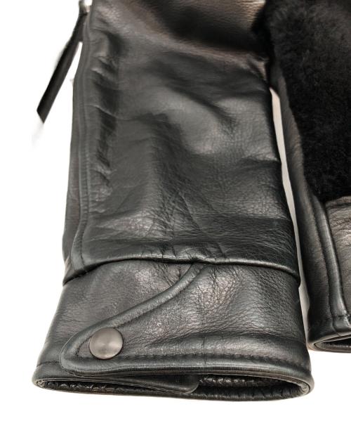 Schott（ショット）Schott (ショット) 252US GRIZZLY JACKET ブラック サイズ:40の古着・服飾アイテム