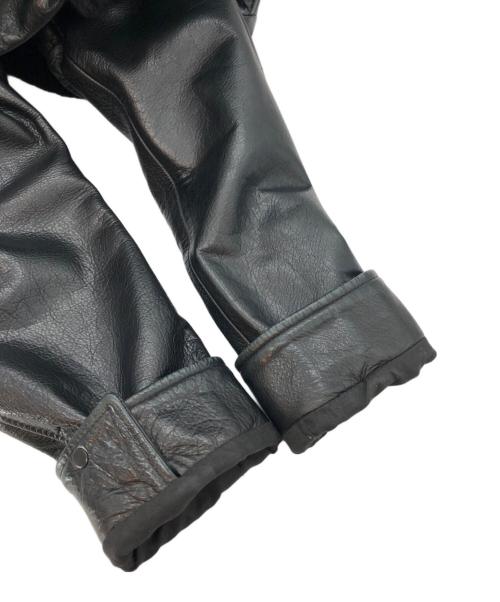 Schott（ショット）Schott (ショット) 252US GRIZZLY JACKET ブラック サイズ:40の古着・服飾アイテム