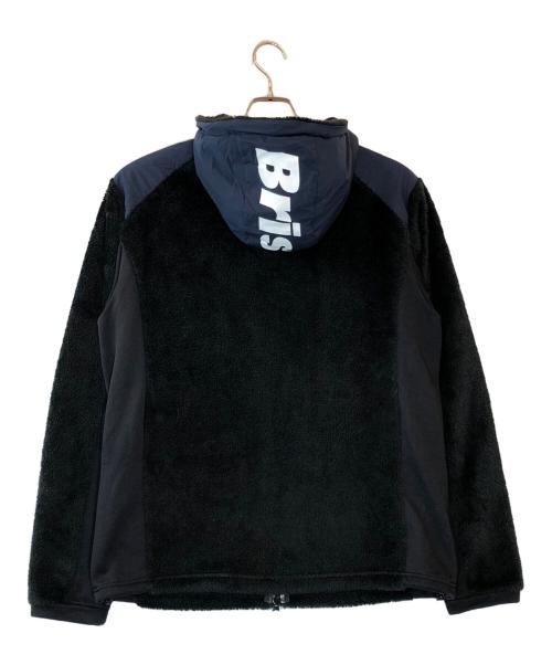 F.C.R.B.（エフシーレアルブリストル）F.C.R.B. (エフシーレアルブリストル) POLARTEC FLEECE HYBRID HOOD TOP ネイビー サイズ:Mの古着・服飾アイテム