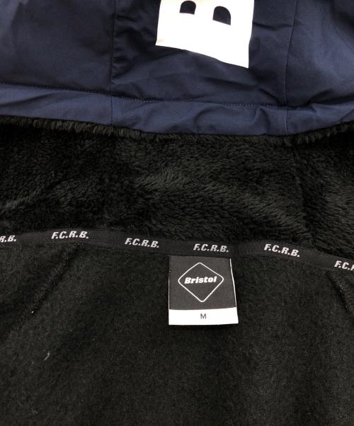 F.C.R.B.（エフシーレアルブリストル）F.C.R.B. (エフシーレアルブリストル) POLARTEC FLEECE HYBRID HOOD TOP ネイビー サイズ:Mの古着・服飾アイテム