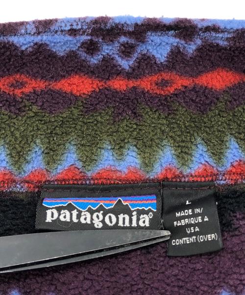 Patagonia（パタゴニア）Patagonia (パタゴニア) サカジャウィア シンチラフリース パープル サイズ:Ｌの古着・服飾アイテム