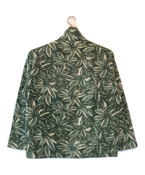Patagonia（パタゴニア）Patagonia (パタゴニア) リーフ柄シンチラプルオーバー グリーン サイズ:Ｍの古着・服飾アイテム