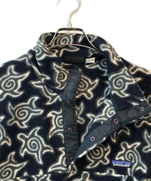 Patagonia（パタゴニア）Patagonia (パタゴニア) ゼンタートル シンチラスナップT ネイビー サイズ:Ｌの古着・服飾アイテム