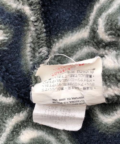 Patagonia（パタゴニア）Patagonia (パタゴニア) ゼンタートル シンチラスナップT ネイビー サイズ:Ｌの古着・服飾アイテム
