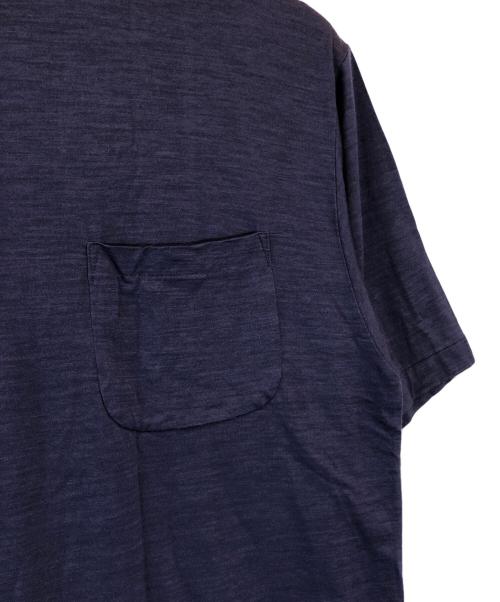 COMOLI（コモリ）COMOLI (コモリ) ウール天竺 Tシャツ ネイビー サイズ:FREEの古着・服飾アイテム