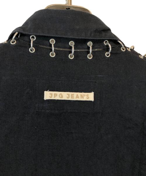 Jean Paul GAULTIER（ジャンポールゴルチェ）Jean Paul GAULTIER (ジャンポールゴルチェ) リングデザイン半袖シャツ ブラック サイズ:46の古着・服飾アイテム